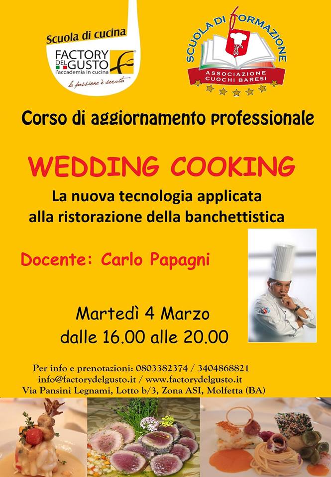 WEDDING COOKING