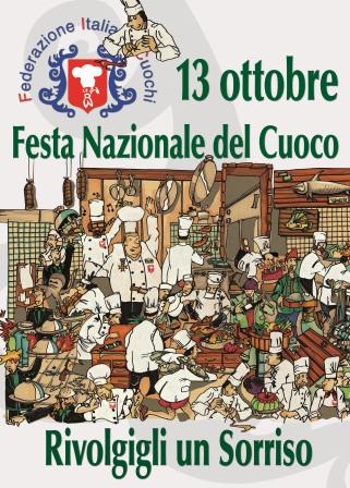 FESTA NAZIONALE DEL CUOCO “RIVOLGIGLI UN SORRISO”