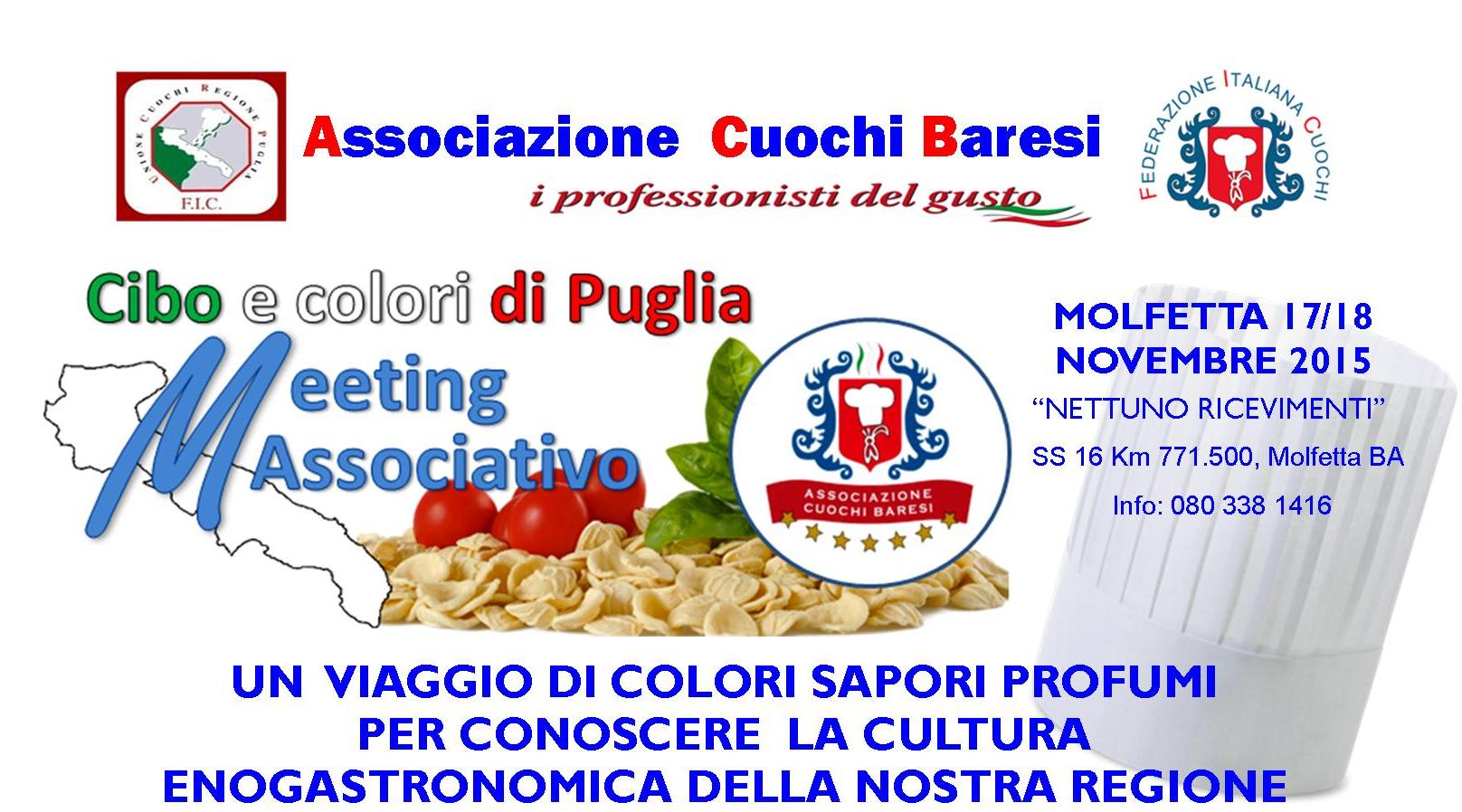 INVITO MEEETING ASSOCIAZIONE CUOCHI BARESI