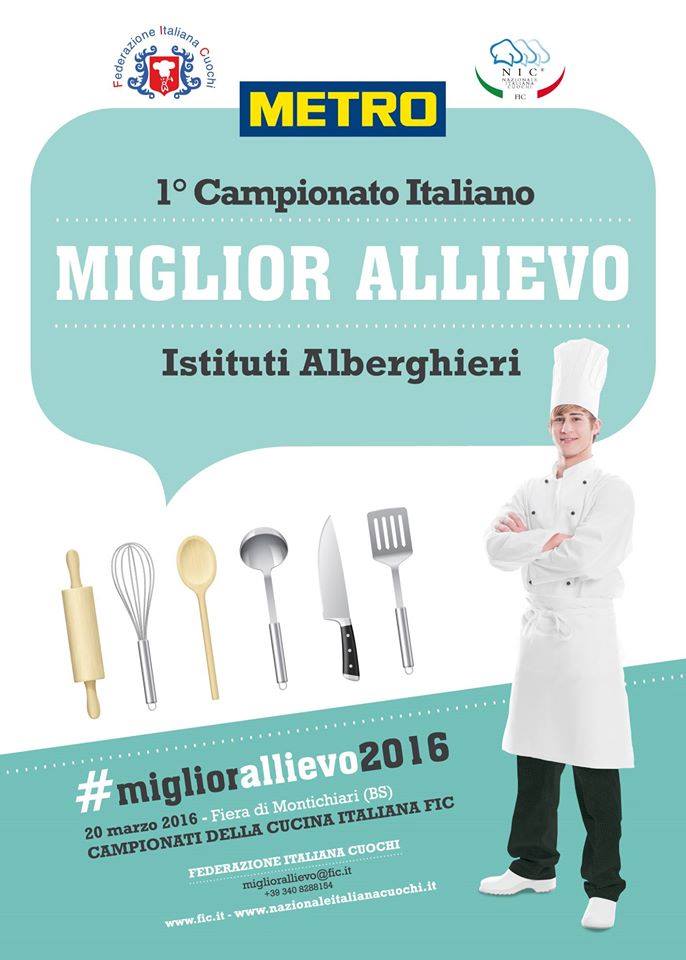 1° Campionato Italiano miglior allievo Istituto Alberghiero