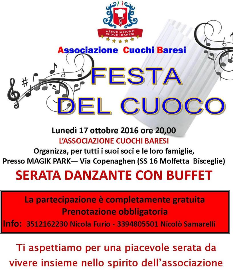  Festa del cuoco ACB 2016