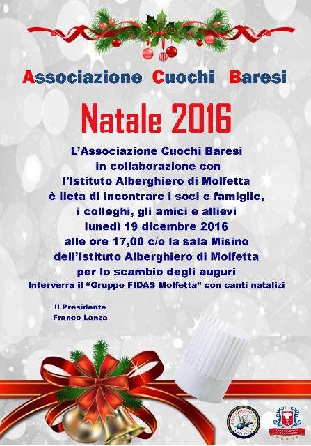 Incontro conviviale per scambio auguri natalizi