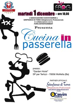 Cucina in passerella