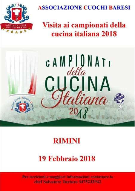 Campionati della Cucina Italiana 2018