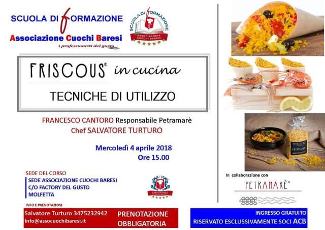 FRISCOUS in cucina