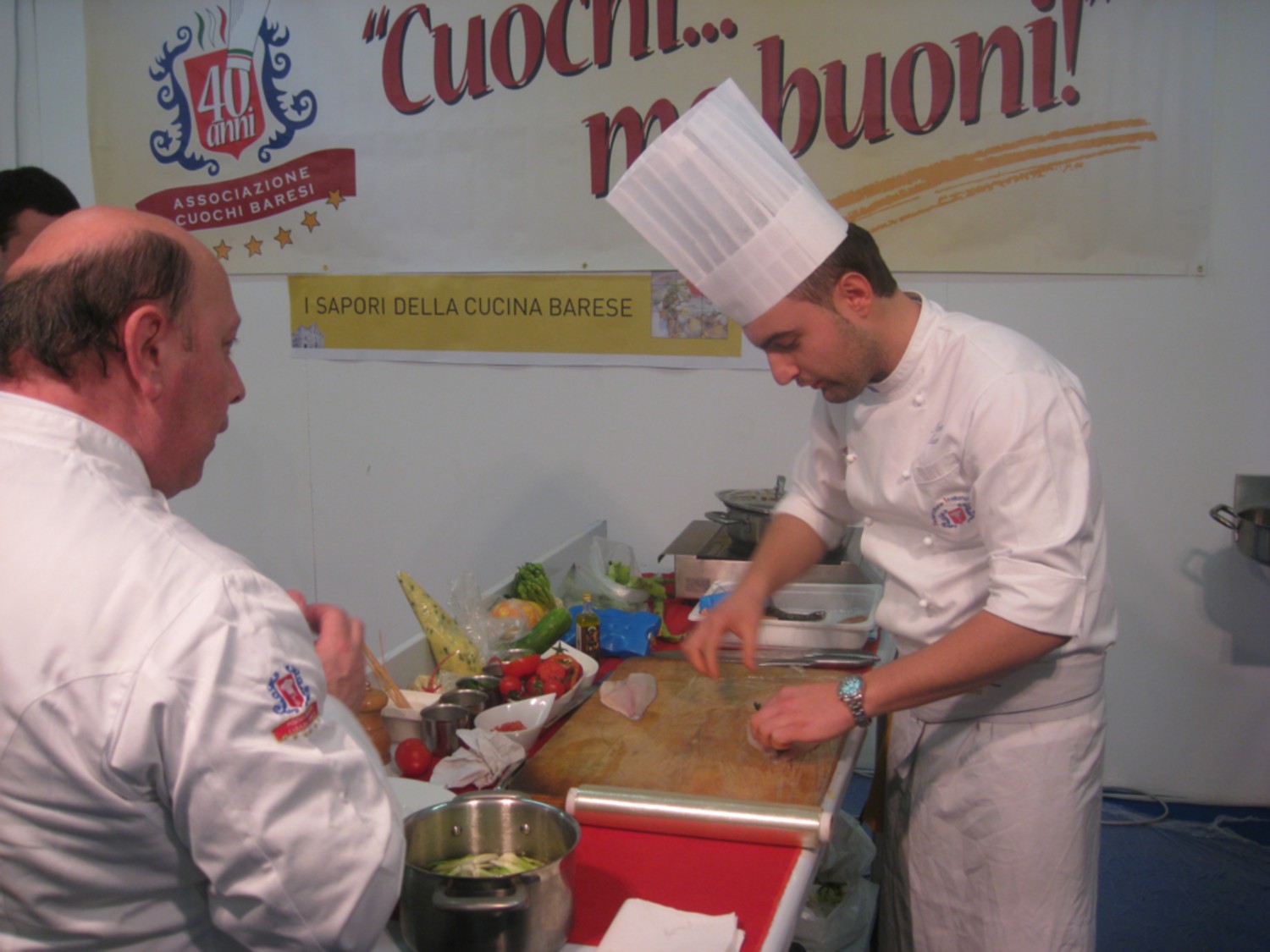 L'Associazione Cuochi Baresi ad EXPOLEVANTE 2010