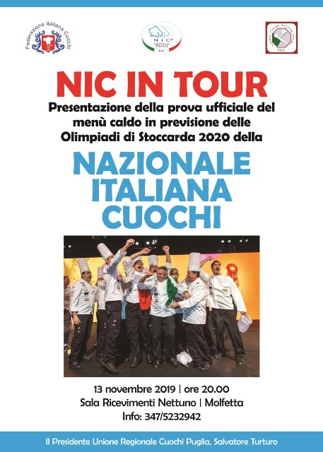 NAZIONALE ITALIANA CUOCHI IN PUGLIA