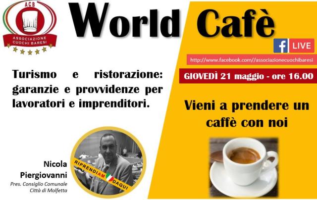 WORLD CAFE' 21-05-2020 ORE 16:00