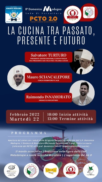 LA CUCINA TRA PASSATO PRESENTE E FUTURO PCTO 2.0